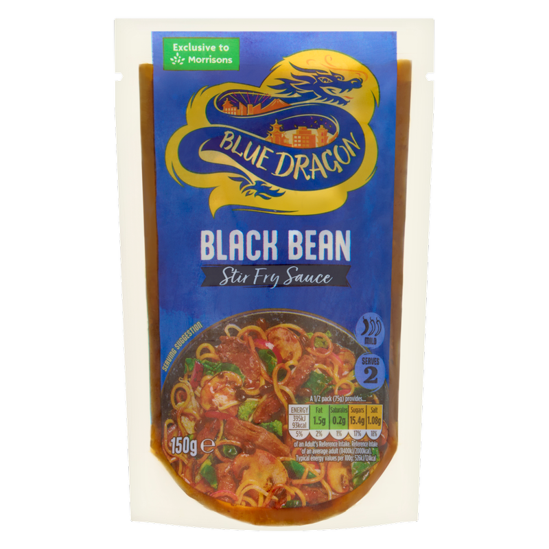 Blue Dragon Black Bean Stir Fry Sauce, 150g