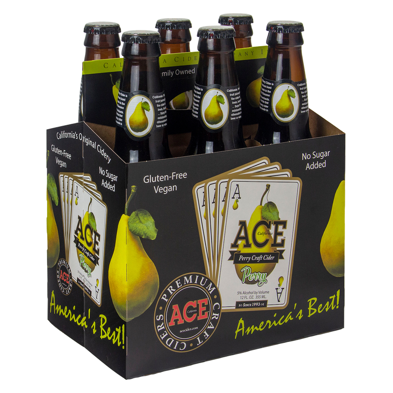 Ace Perry California Cider 6pk 12oz Btl 5.0% ABV