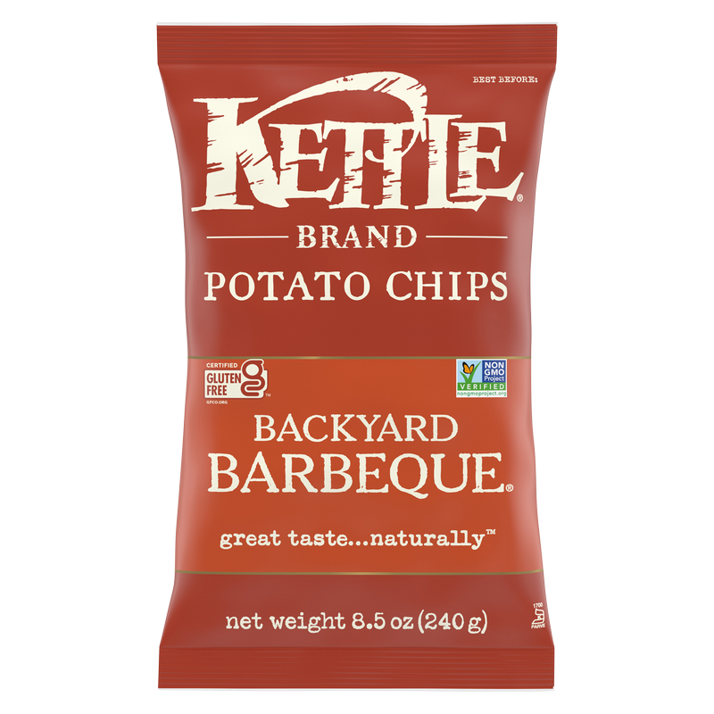 Kettle Brand Backyard Barbeque Potato Chips 8.5oz