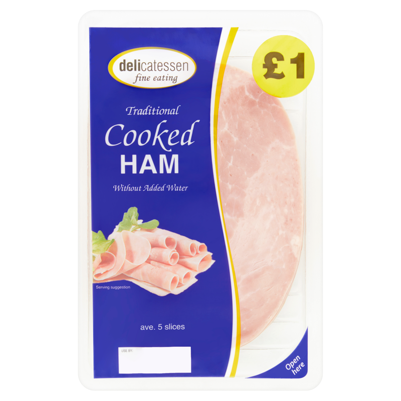 Delicatessen Fine Eating Cooked Ham, 90g *