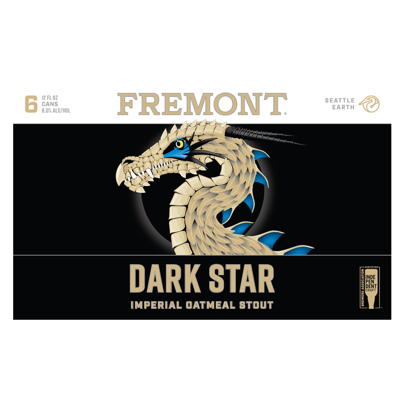 Fremont Brewing Dark Star Imperial Oatmeal Stout 6pk 12oz Can