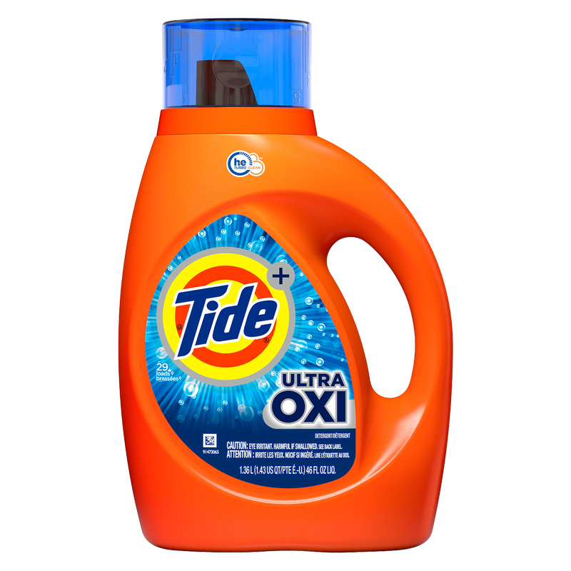Tide Ultra Oxi Liquid Laundry Detergent 46oz