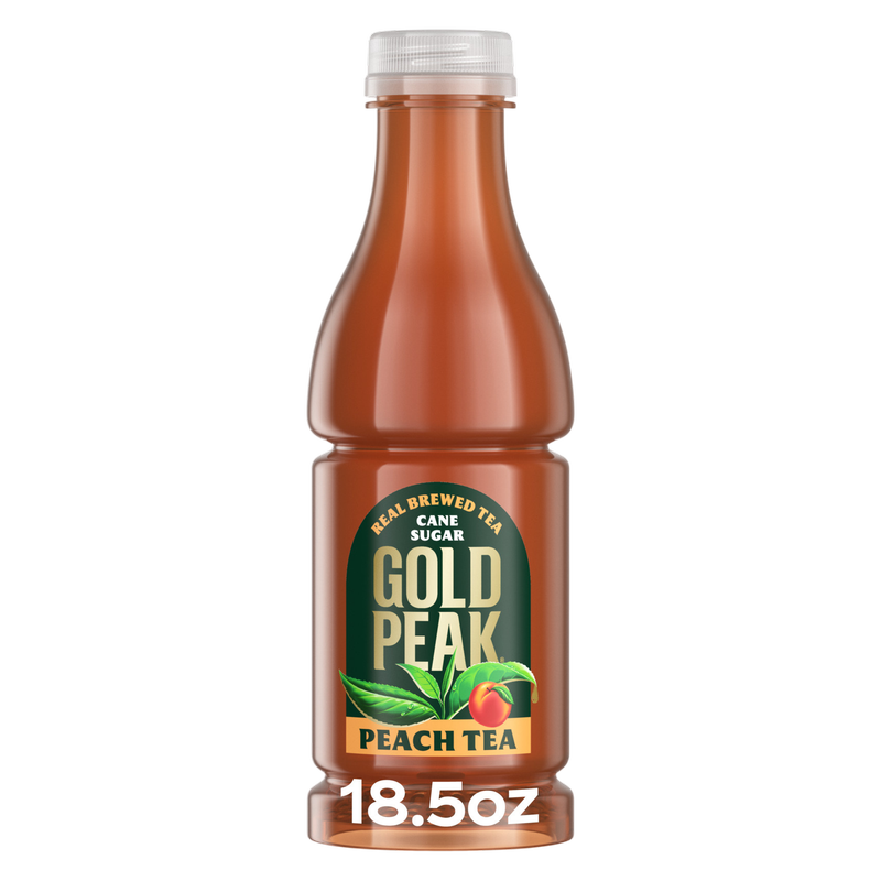 Gold Peak Georgia Peach Tea Bottle, 18.5 fl oz