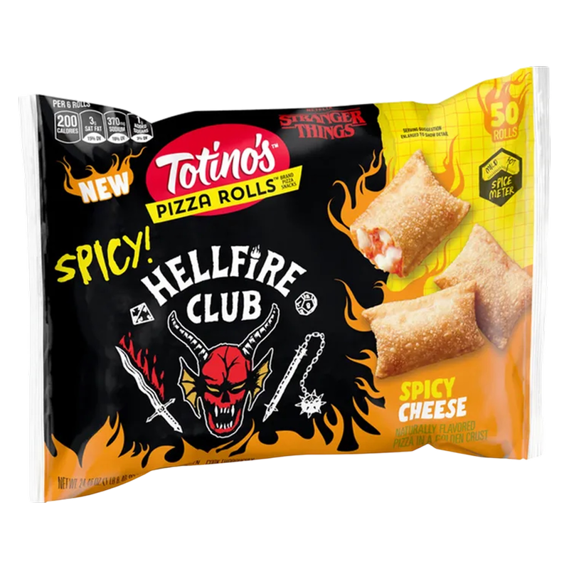 Totino's Frozen Spicy Cheese Pizza Rolls, 24.46oz. 