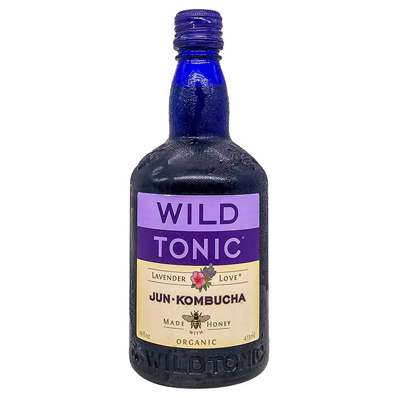 Wild Tonic Lavender Love Kombucha 12oz Btl