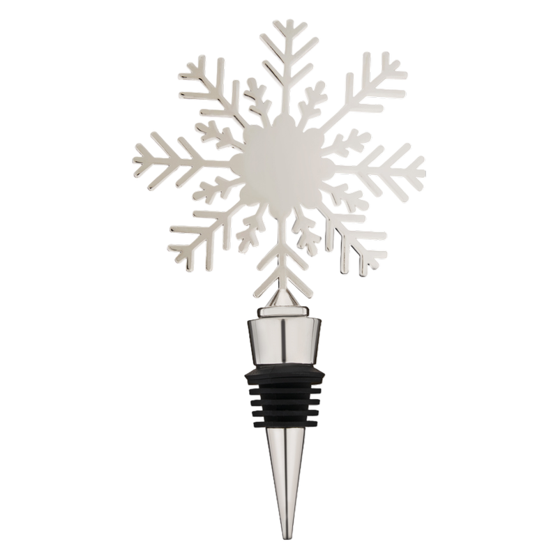 Holiday Snowflake Bottle Stopper