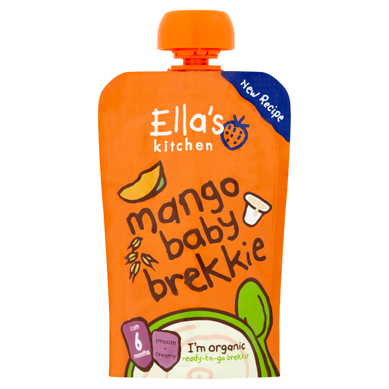 Ella's Kitchen Organic Mango Baby Brekkie 6m+, 100g