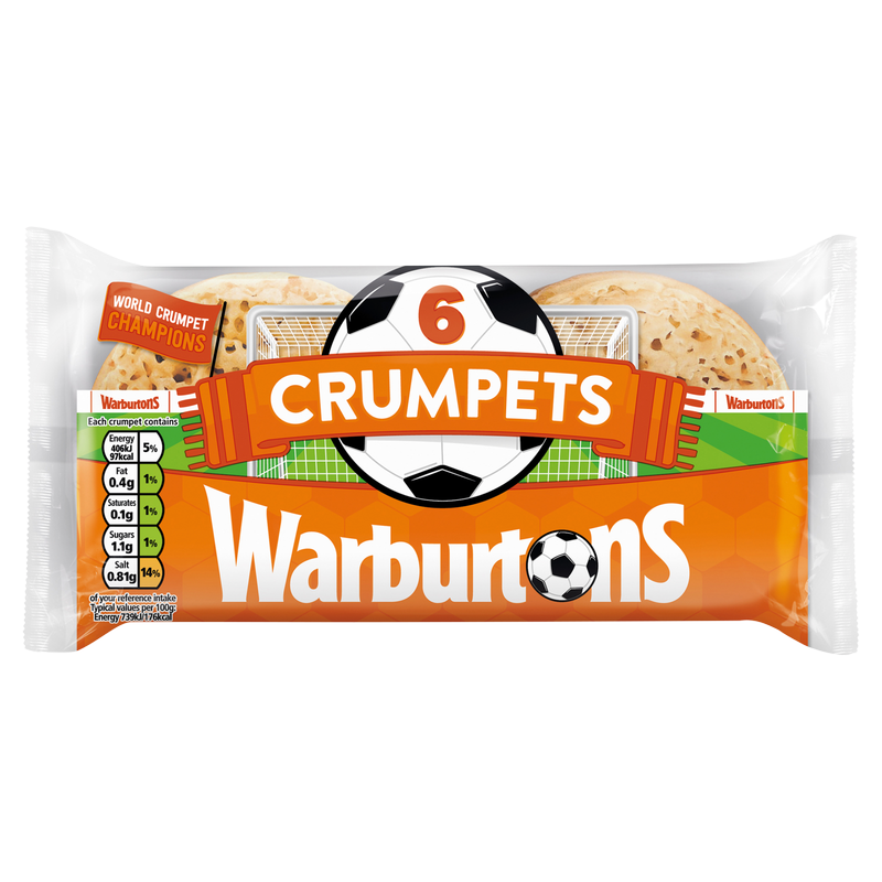 Warburtons Crumpets, 6pcs
