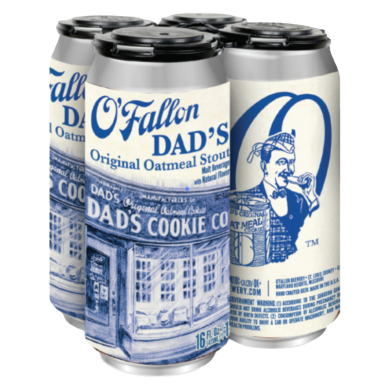 O'Fallon Brewery Dad's Oatmeal Cookie Stout 4pk 16oz Can