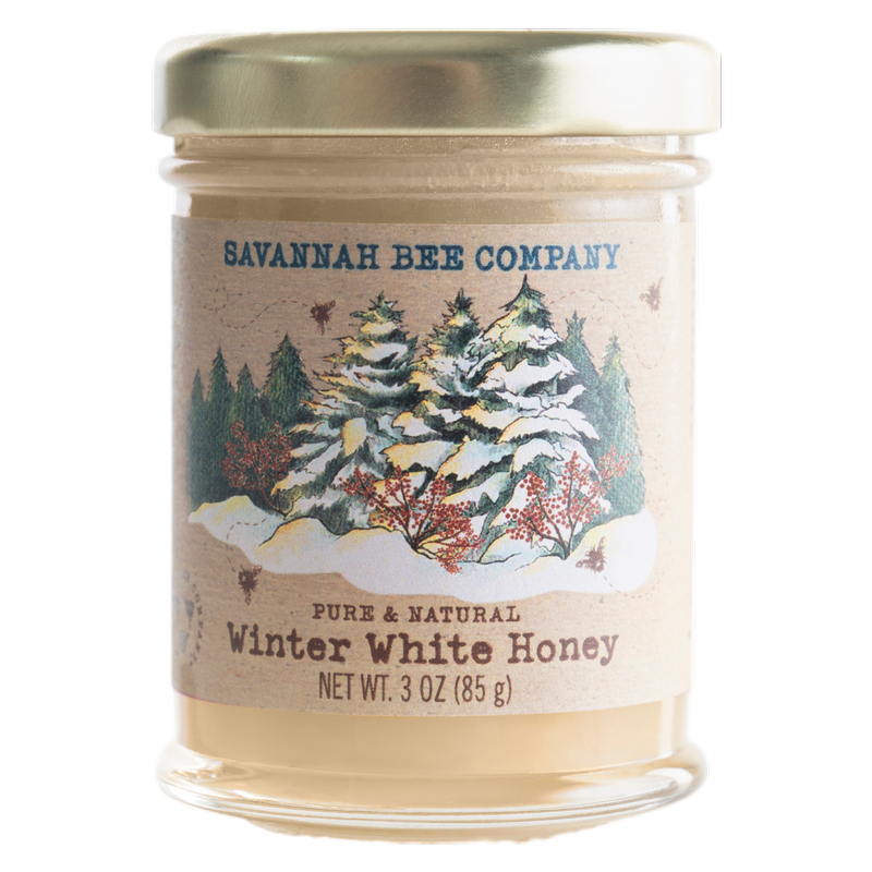 Savannah Bee Winter White Honey, 3oz. 