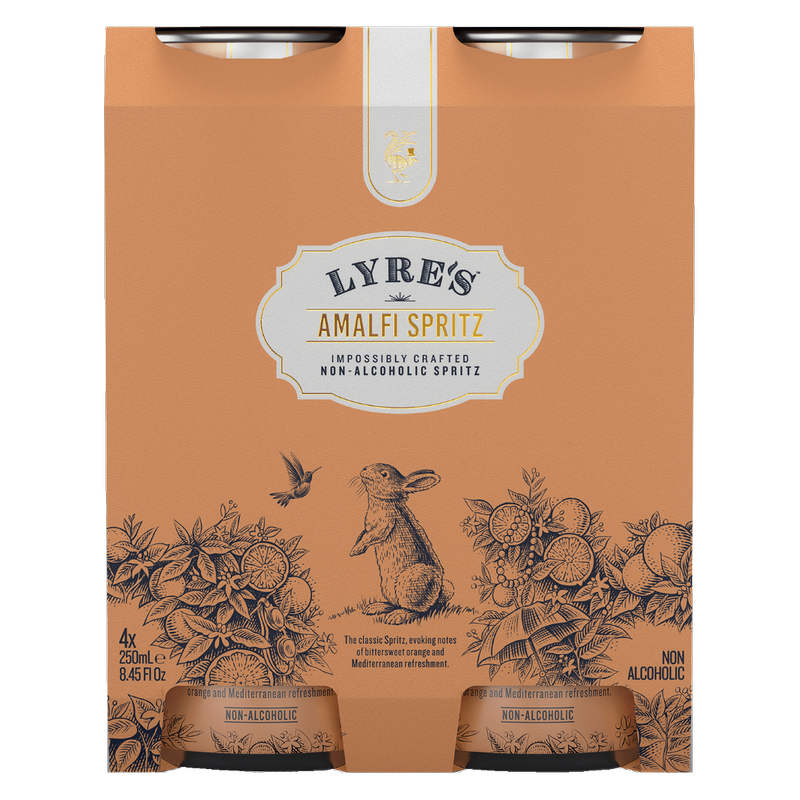 Lyre's Non-alcoholic Amalfi Spritz 4pk 11.5oz Can