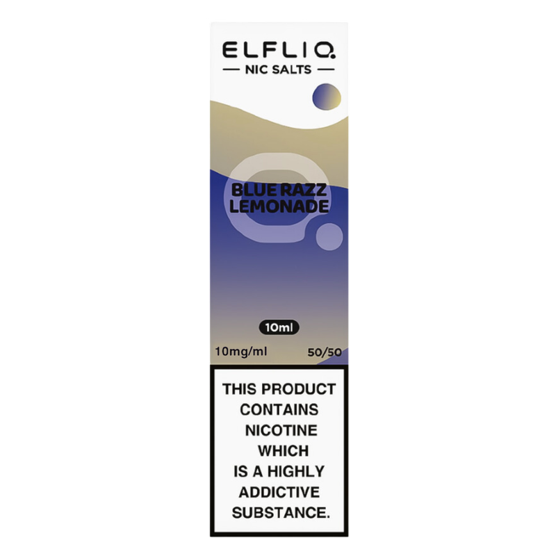 Elfliq Blue Razz Lemonade Nic Salt E-Liquid 10mg/ml, 10ml