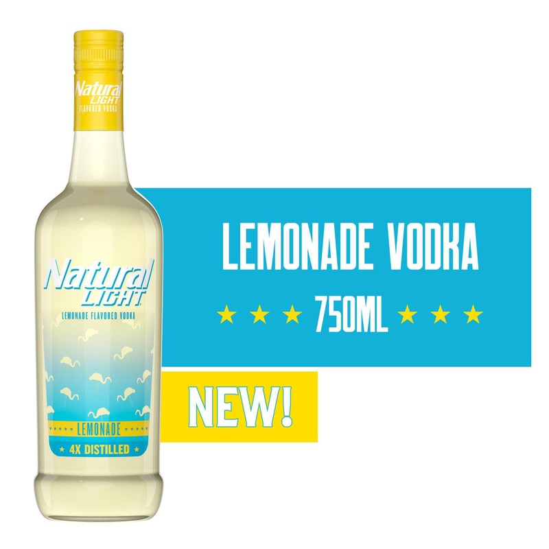 Natural Light Vodka Lemonade 750ml (60 proof)