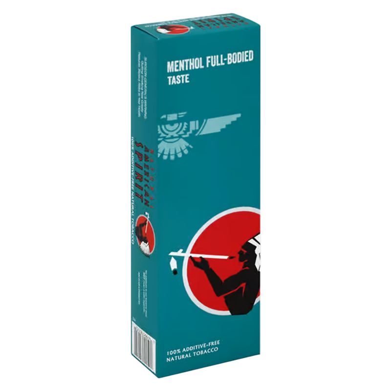 American Spirit Full Bodied Dark Green Cigarettes Carton