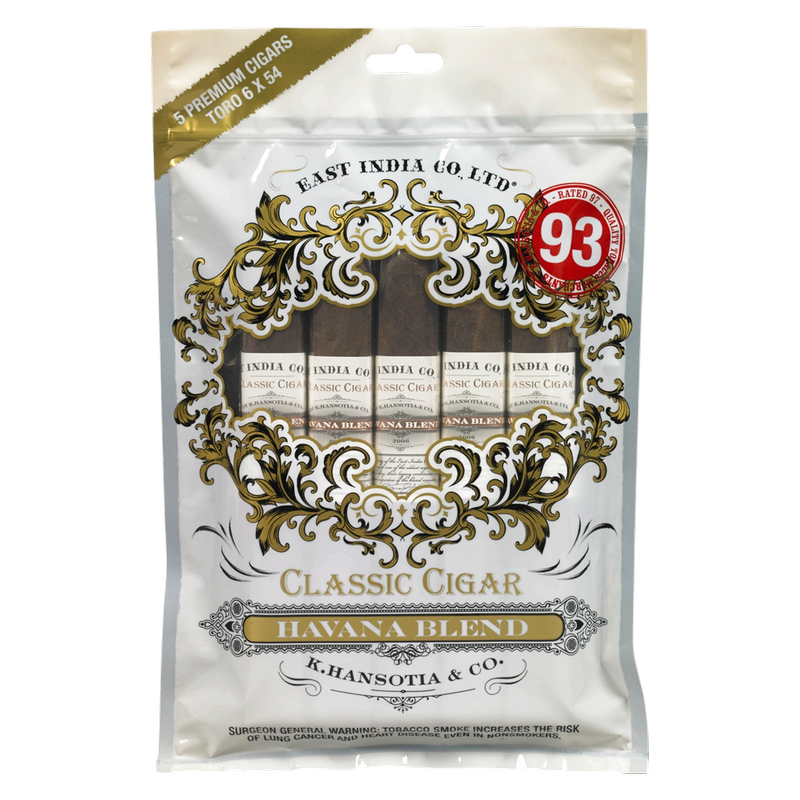 Gurkha Classic Havana Blend Toro Box of Cigars with  Baggies