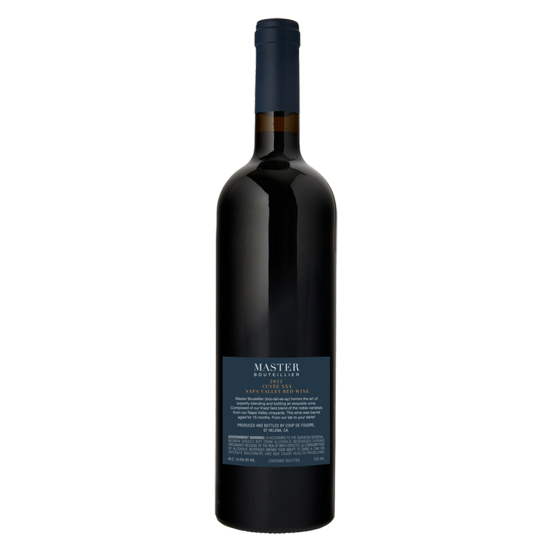 Master Bouteillier Cuvee XXX Napa Valley 750ml