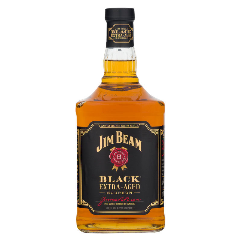 Jim Beam Black Whiskey 8 Yr 1L (86 Proof)