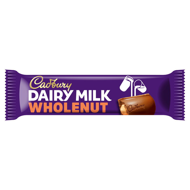 Cadbury Dairy Milk Whole Nut, 45g