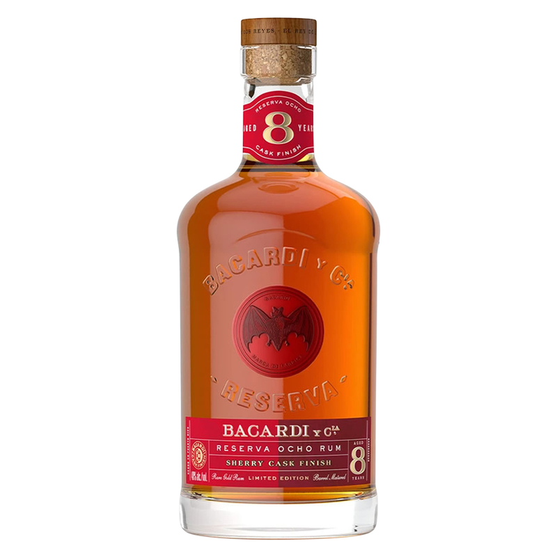 Bacardi 8 Yr Sherry Cask Rum 750ml (80 Proof)