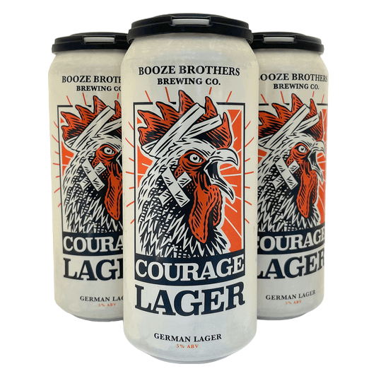 Booze Brothers Brewing Co. Courage Lager (4PKC 16 OZ)