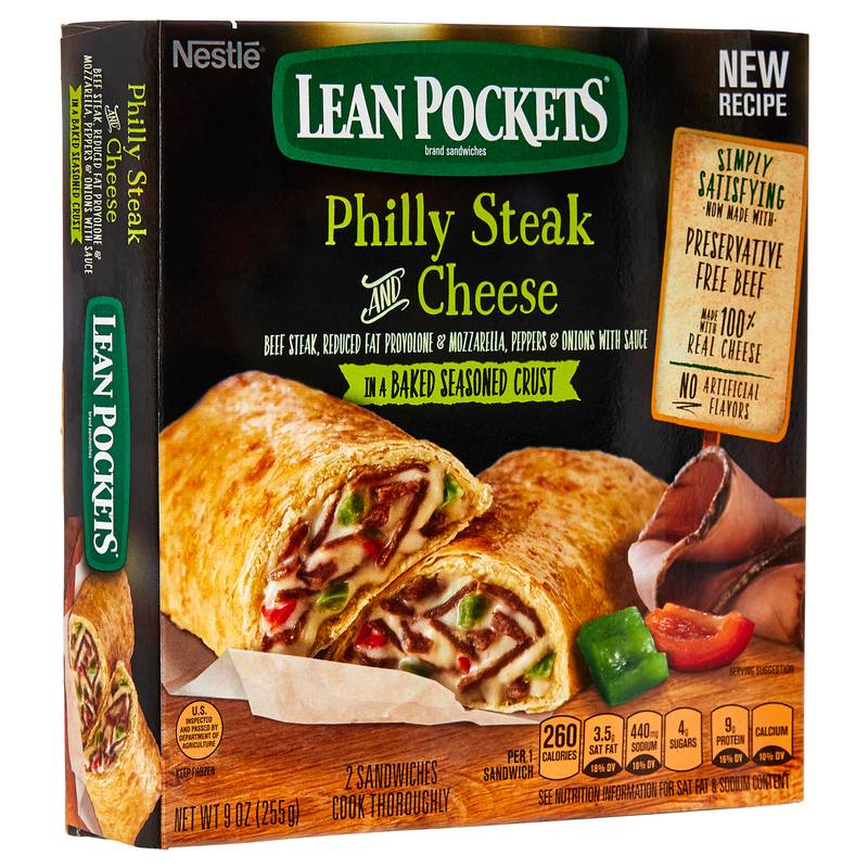 Lean Pocket Philly Steak & Cheese 2ct