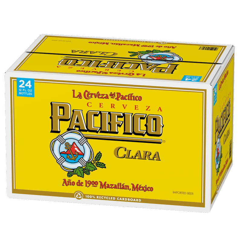 Pacifico 24pk 12oz Btl 4.4% ABV