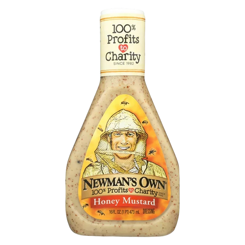 Newman's Own Honey Mustard, 16oz .