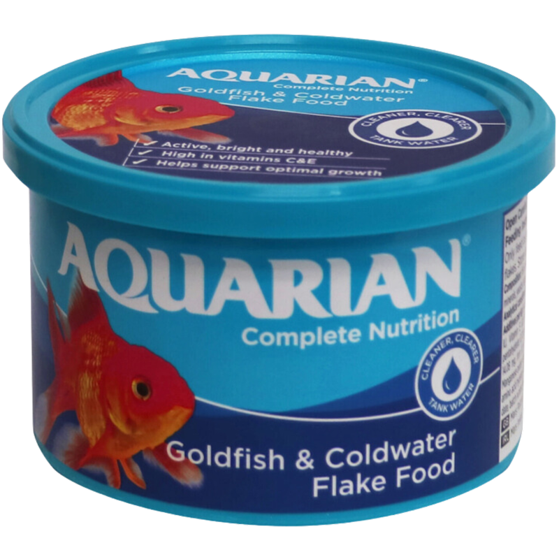 Aquarian Goldfish Food Flakes, 50g