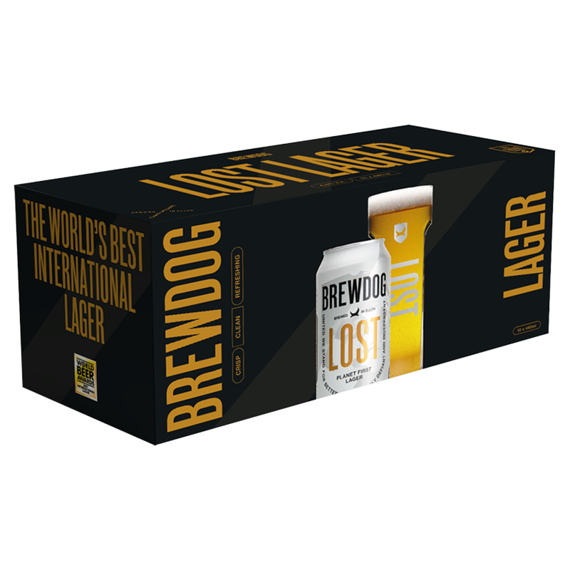 BrewDog Lost Lager, 10 x 440ml