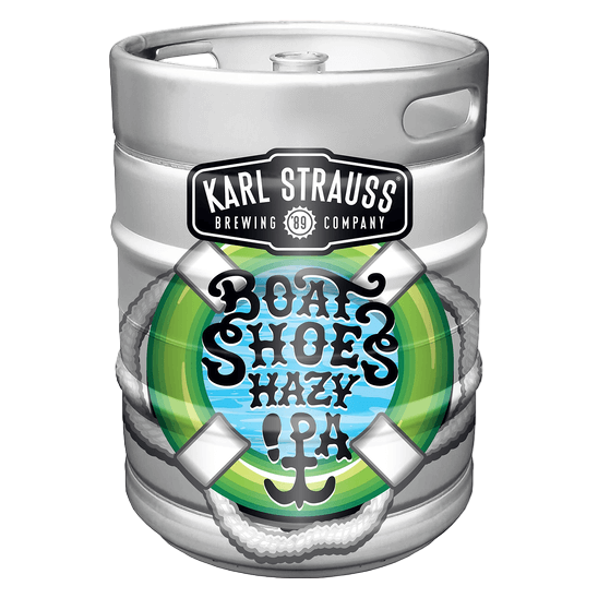Karl Strauss Brewing Boat Shoes Hazy IPA 15.5 GAL KEG Delivered In As Fast As 15 Minutes Gopuff