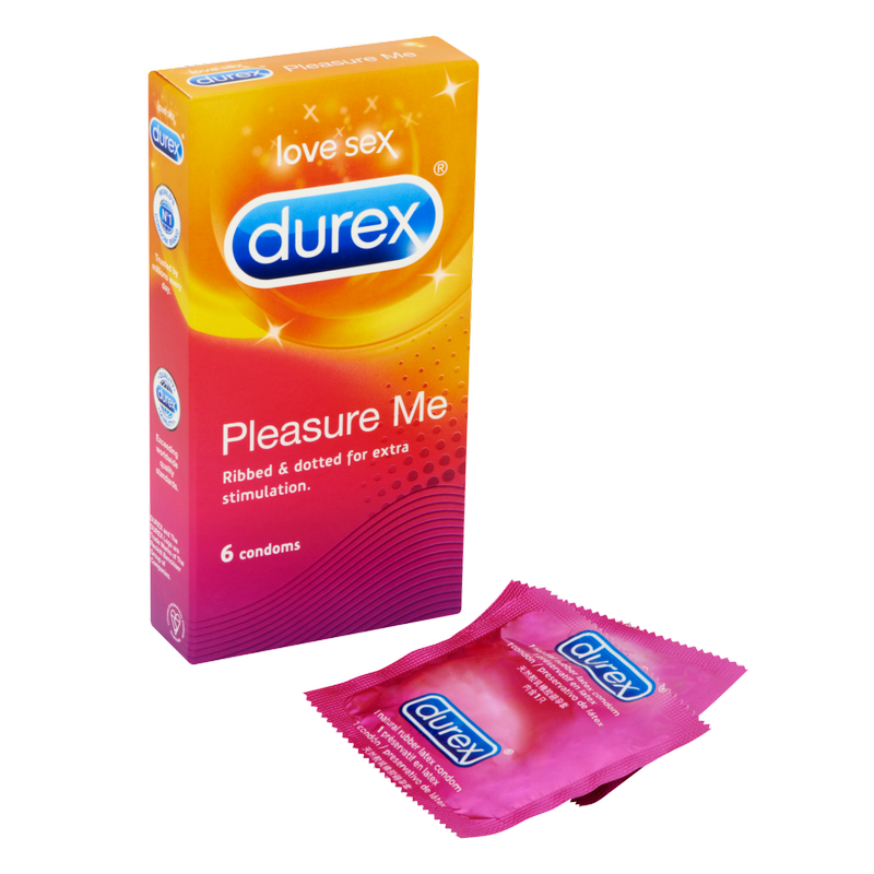 Durex Pleasure Me Condoms, 6pcs