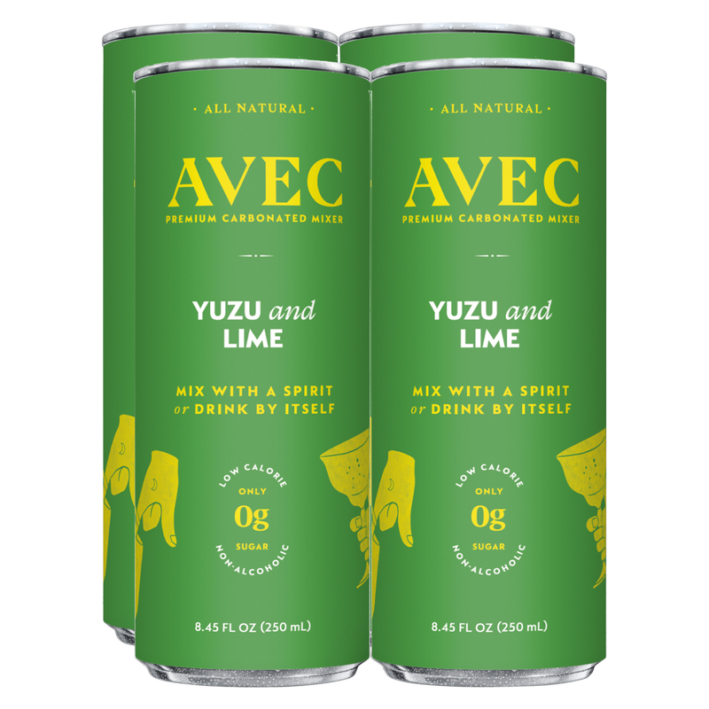 AVEC Yuzu and Lime 8.5oz 4pk