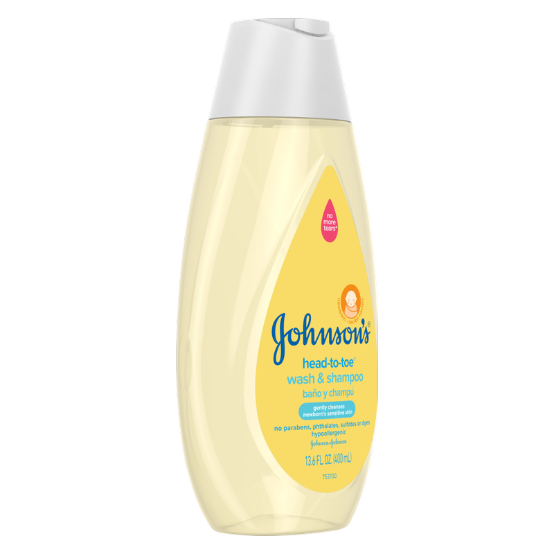 Johnson's Head-to-Toe Wash & Shampoo 13.6oz