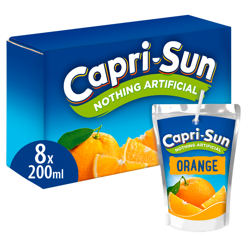 Capri-Sun Orange, 8 x 200ml