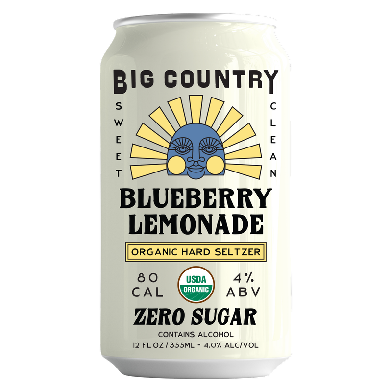 Big Country Blueberry Lemonade Seltzer 6pk 12oz