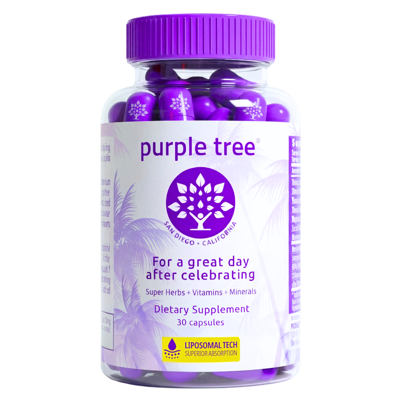 Purple Tree® Post-Drink Wellness Bottle (30ct)