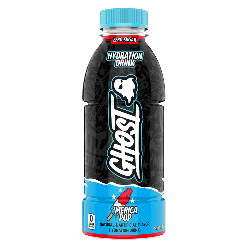 GHOST HYDRATION 'Merica Pop 16.9oz Btl