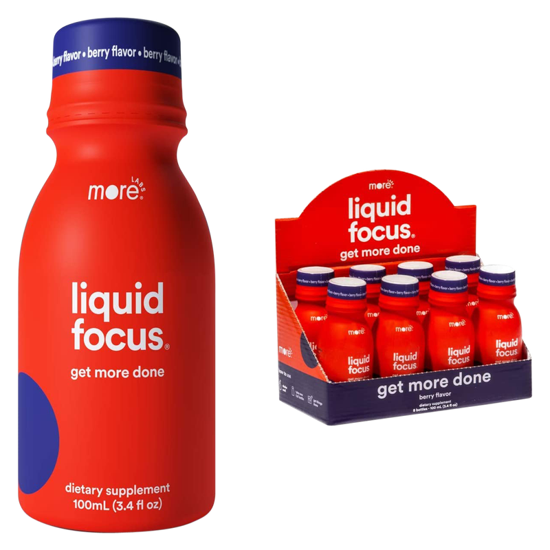 Liquid Focus Berry Smart Drink 3.4oz 8pk