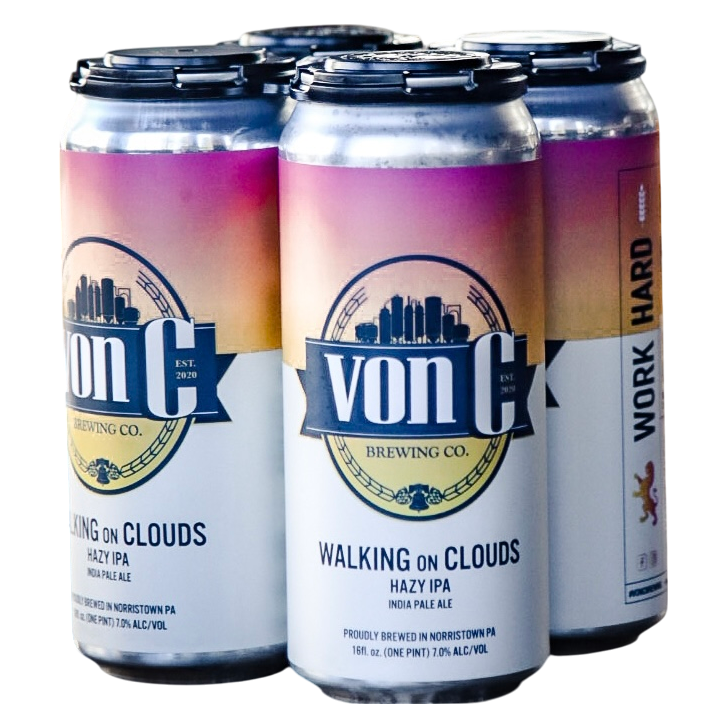 Von C Walking on Clouds IPA 4pk 16oz Cans 7% ABV 