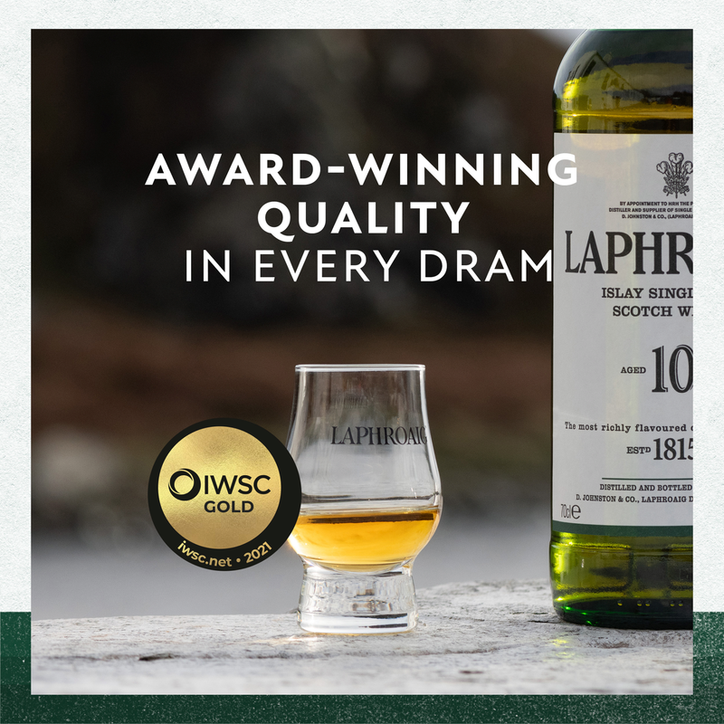 Laphroaig 10 YO Single Malt Whisky, 70cl
