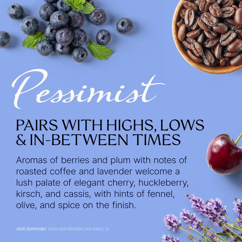 Frame of Mind Pessimist Paso Robles Red Blend 750ml