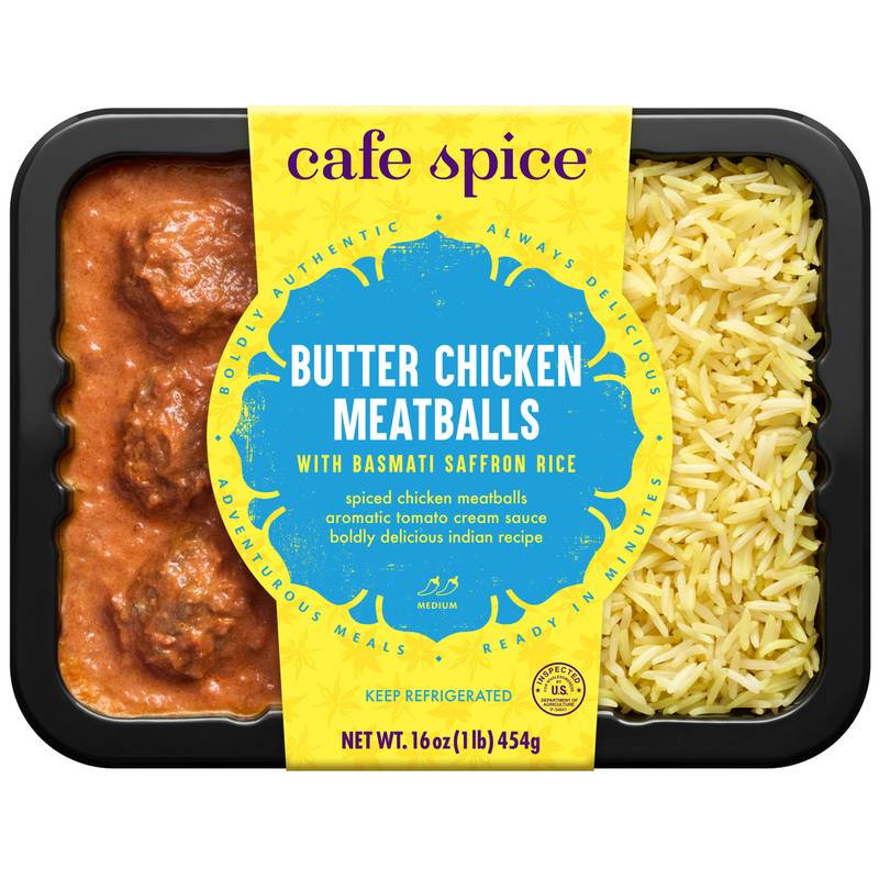 Cafe Spice Butter Chicken Meatballs Combo - 16oz