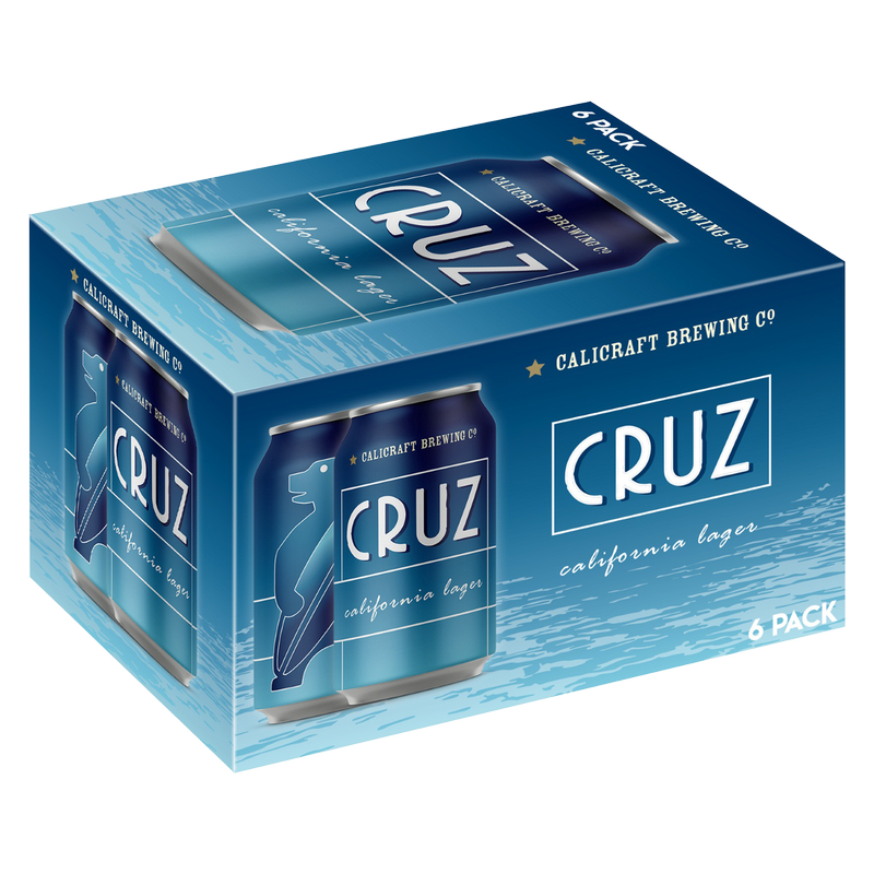 Calicraft Brewing Cruz California Lager 6pk 12oz Can