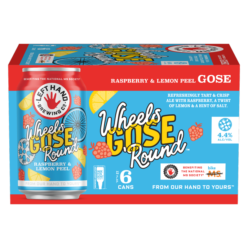 Left Hand Brewing Co. Wheels Gose 'Round 6pk 12oz Can 