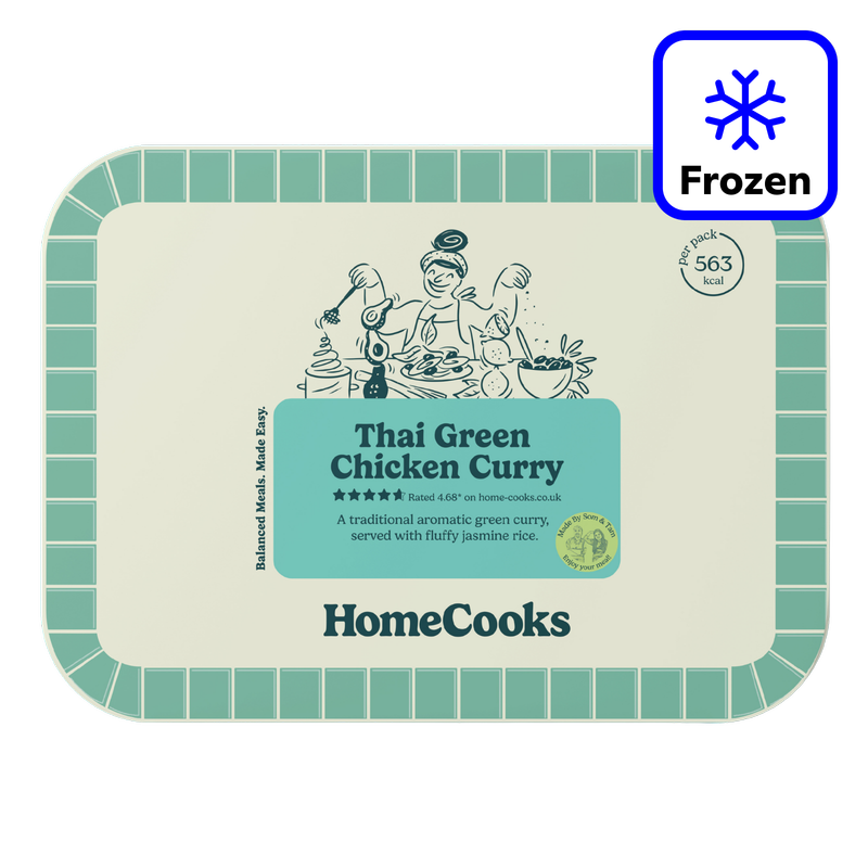 HomeCooks Thai Green Chicken Curry - by Chefs Som & Tam, 375g