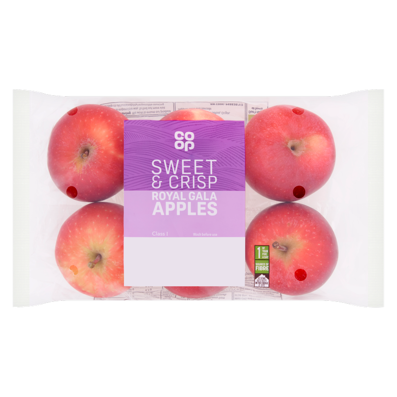 Co-op Royal Gala Apples, 6pcs