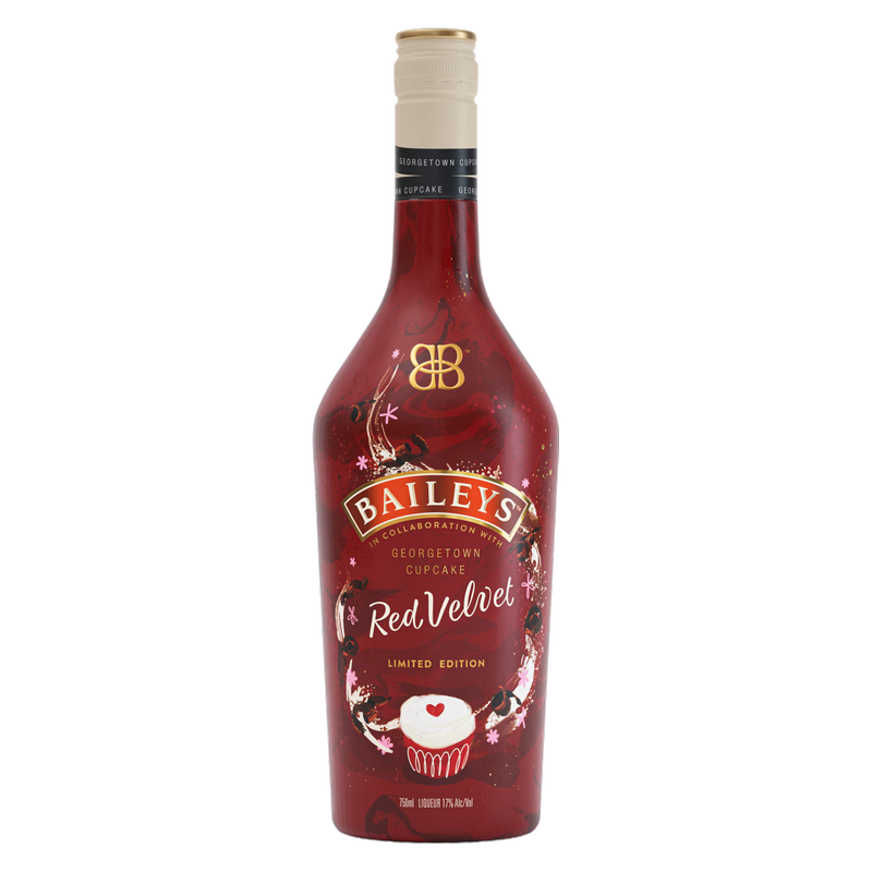 Baileys Red Velvet Irish Cream Liqueur 750 mL (34 Proof)