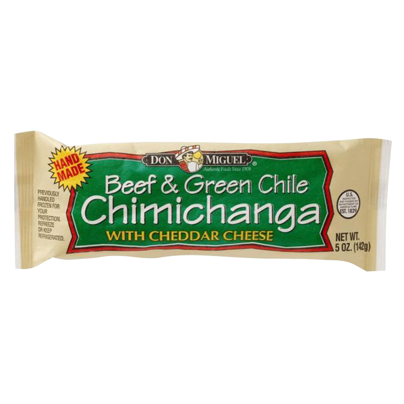Don Miguel Beef and Green Chile Chimichanga 5oz