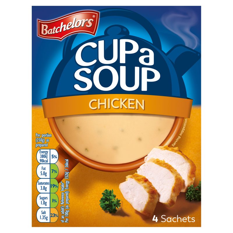 Batchelors Cup a Soup Chicken 4 Sachets, 81g
