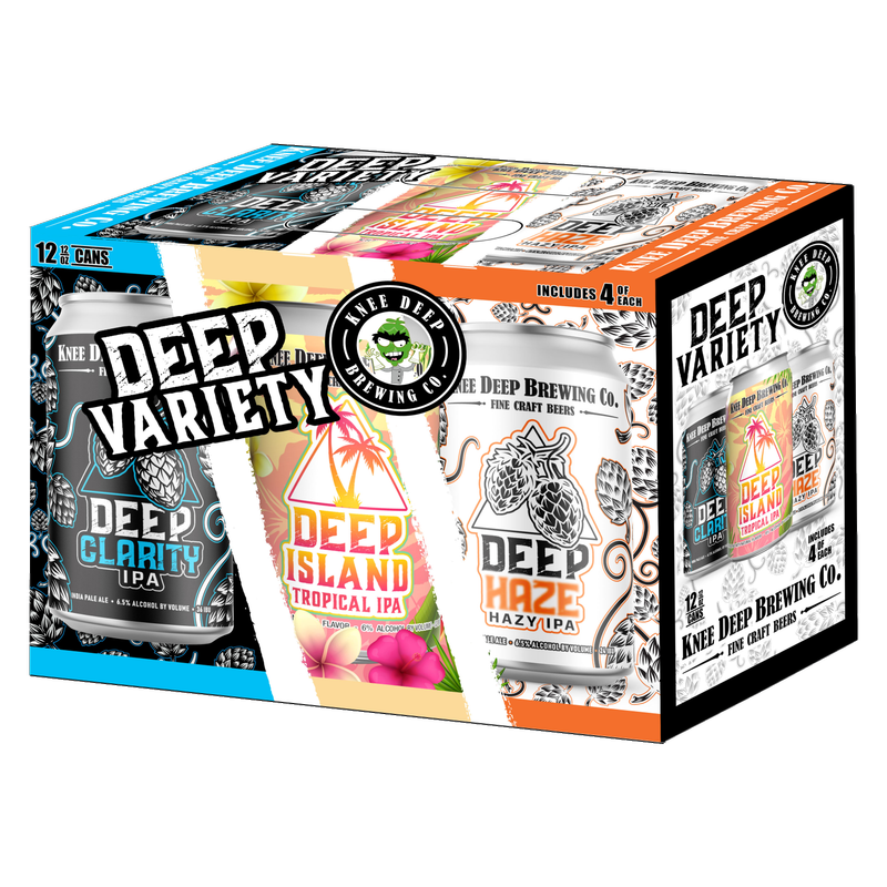 Knee Deep Brewing Co. Deep Variety 12pk 12oz Can